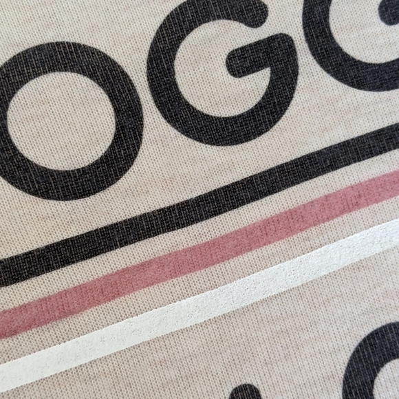 PJ Salvage Doggone Lazy Print Lounge Pullover Long Raglan Sleeve Oatmeal M NWT - Picture 7 of 8